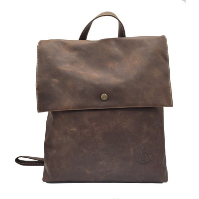 Zaino in pelle invecchiata