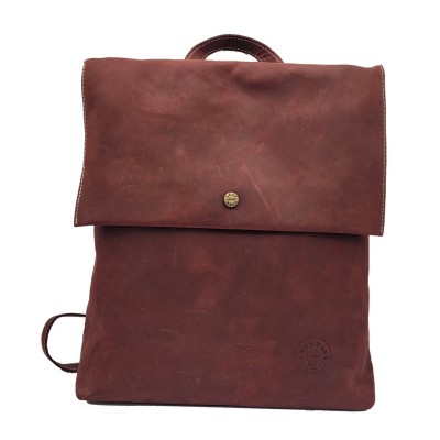 Zaino in pelle invecchiata