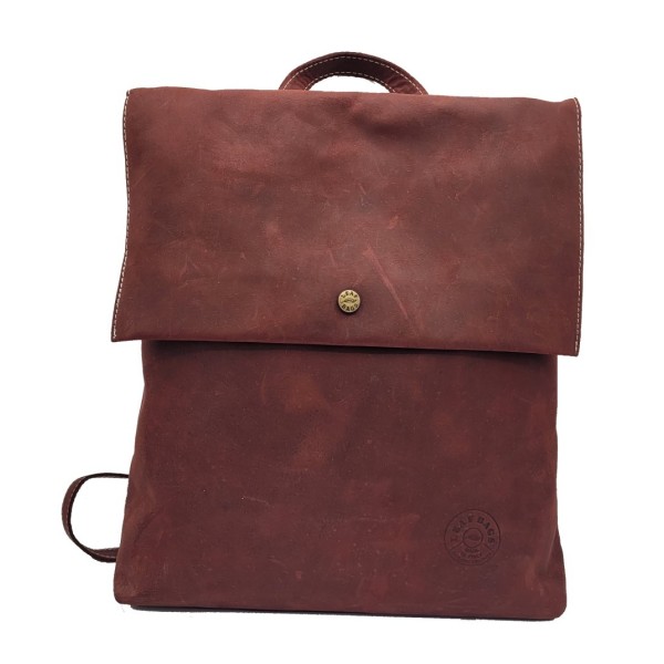 Zaino in pelle invecchiata