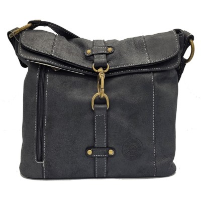 Borsa in pelle invecchiata da donna