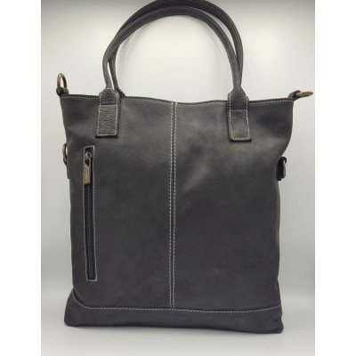 Borsa in pelle invecchiata da donna