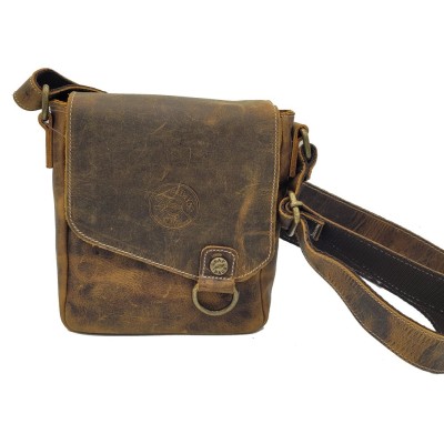 Borsa piccola in pelle invecchiata/ramon unisex