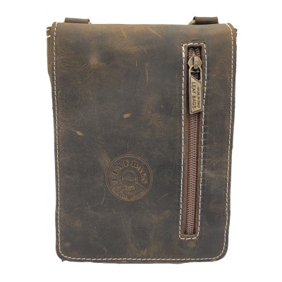 Borsa piccola in pelle invecchiata/ramon unisex