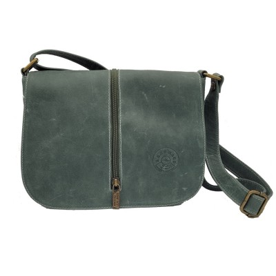 Borsa piccola in pelle con tracolla regolabile