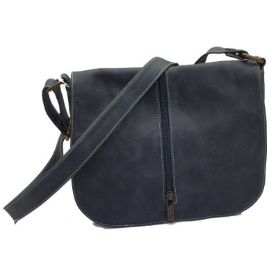 Borsa piccola in pelle con tracolla regolabile