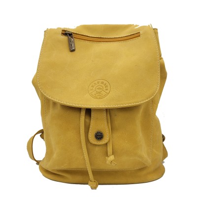 Zainetto sportivo in pelle invecchiata Leaf bags